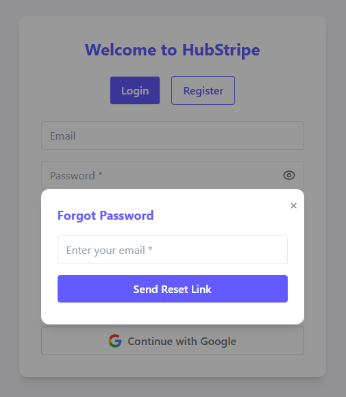 Forgot password