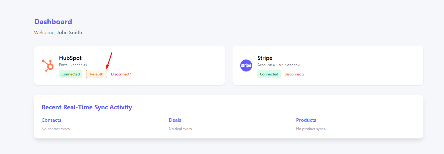 Disconnect accounts